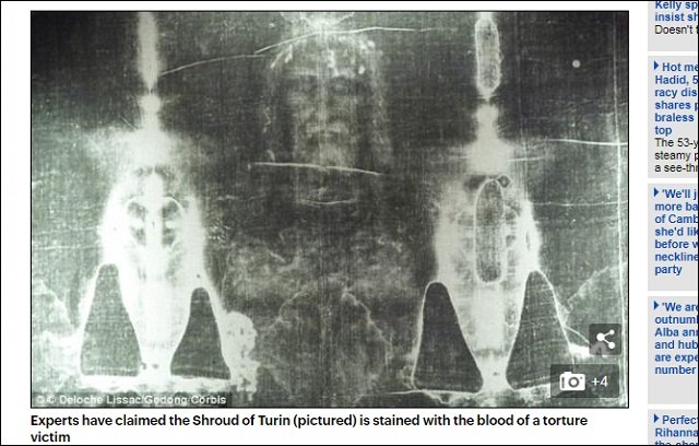 トリノの聖骸布、本当にイエスの血だった！ ナノレベル分析で決定的証拠が判明、超話題に！の画像1