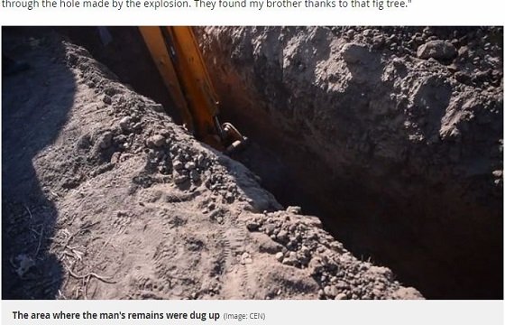 40年以上前に殺害された男性を発見、そのきっかけに世界が驚愕！ 胃袋から生えた●●が目印に！の画像2