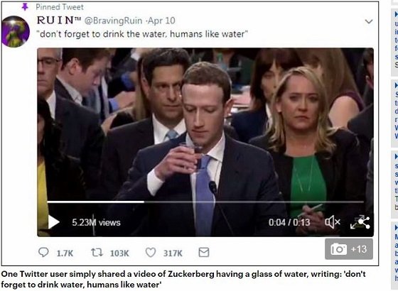 「ザッカーバーグは間違いなくアンドロイド」映像で完全特定される！ 真後ろの男が遠隔操作、決定的証拠多数！の画像6