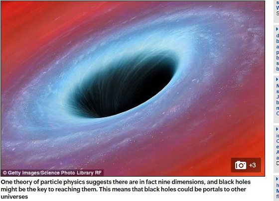 宇宙にパラレルワールドへの入り口発見？ 今いる空間の中に折りたたまれたブラックホールが存在している可能性も！の画像3