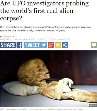 国際会議で宇宙人のミイラ？が公開される！ マヤ文明には宇宙人が関与していたことが判明か！の画像1