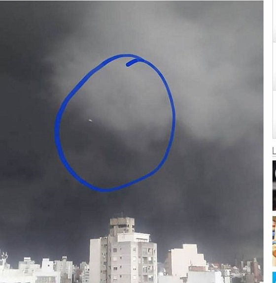 嵐を呼ぶUFOを人気TV司会者が激撮成功、世界が騒然！ 雲の中からまばゆい光を放ち… 複数人が目撃！＝アルゼンチンの画像1