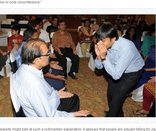 超能力ダイエット男！　声帯から出す超音波で人の体重を軽くするインド人とは？の画像1