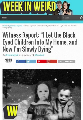 約200年前の「黒い目の子ども（BEK）」の写真が発見される！ BEKにトイレを貸した者も？の画像2