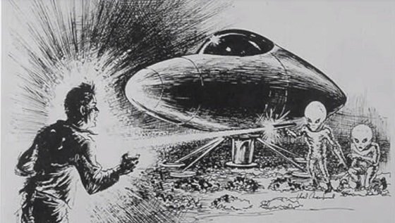 三つ目のエイリアンがビームで街を攻撃した「ヴォロネジUFO事件」！ 新聞も報道、住民が一斉に目撃した3m宇宙人の謎！の画像5