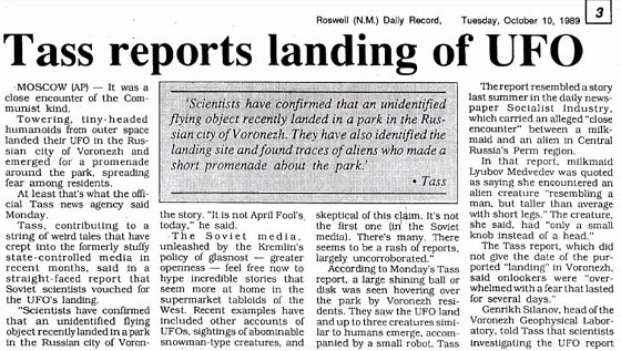 三つ目のエイリアンがビームで街を攻撃した「ヴォロネジUFO事件」！ 新聞も報道、住民が一斉に目撃した3m宇宙人の謎！の画像7