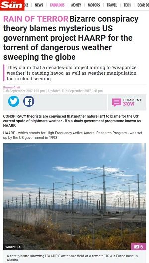 米の巨大ハリケーン続発はHAARPの仕業だった可能性大！ ミチオ・カク博士がテレビで超衝撃発言「気象兵器で洪水も引き起こせる」の画像2