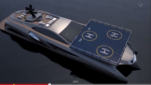 30億円の豪華クルーザー！ 超セレブ向けにデザインされた「Xhibitionist」がゴージャス過ぎる！の画像1
