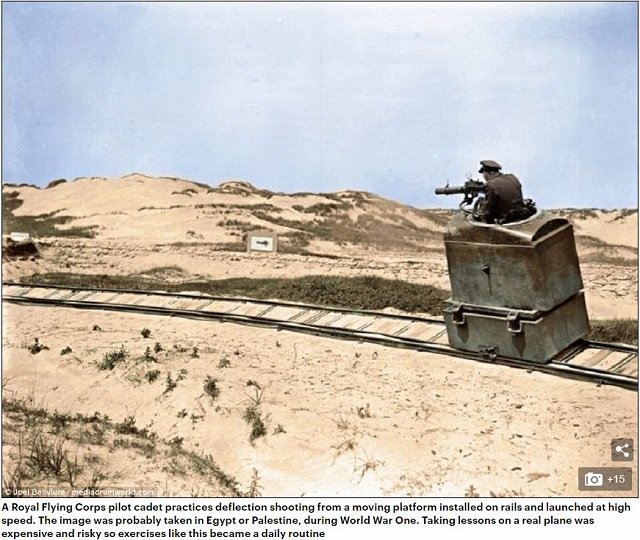 カラーで蘇った20世紀前半の軍人写真10枚がお茶目すぎる！ 海外で超大反響…  ヌードトラップ、象マシンガンも！の画像7