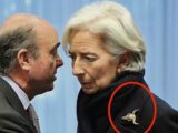 【衝撃】ラガルドIMF専務理事はオカルト主義者だったことが判明! 襟元にバッファロースカル、数秘術発言… ヤバすぎる証拠出揃う