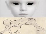 京都で目撃される「白い宇宙人」がヤバすぎる! 真っ白い肌でお尻に目… 妖怪かUMAかエイリアンか、古都には何かがいる!