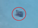【衝撃画像】前代未聞「輸送型シェイプシフトUFO」出現! 謎の物体を抱えてホバリング… 専門家「海底に宇宙人基地があるから」
