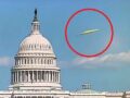米連邦議会議事堂に「超くっきりゴールドUFO」出現！ FOXニュースのライブ映像で放送される！