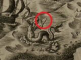 【衝撃】450年前の地図に「UFOを手にしたマーメイド」がハッキリ載っていた! 陸地には身長3~4mの「パタゴニアの巨人」も!
