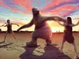 古代人は二足歩行の超巨大ナマケモノ(3m)と死闘を繰り広げていたことが化石でガチ判明! 体重は700キロまるでモンスター!