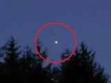 “眩しいほどに輝くUFO”が15分間にわたって撮影される!=英スコットランド
