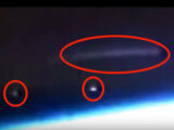 国際宇宙ステーションが2機の小型UFOと巨大“葉巻型”母艦を激撮! 専門家「明らかにNASAが画質を落としている」