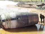 ミャンマーに正体不明の巨大物体(5t)が落下! 中国の衛星か、エイリアンの宇宙船か!?  謎の刺激臭も…!