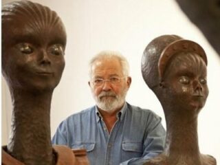 UFO体験を芸術作品に昇華するスペインの大御所アーティストに感動！ 「声なき体験者たちに勇気を」エイリアンとの共生を訴える