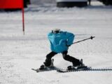 平昌で世界初の“ロボットスキー大会”も開催中、映像がヤバイ! 竹島の守護神「テコンV」も参加、ショボすぎて世界から嘲笑の嵐