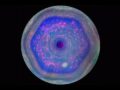 土星の北極に形成された「超巨大6角形ヘキサゴン」の謎！ 色・形・精巧さ…すべて怪しい、UFO基地かイルミナティのシンボルか？
