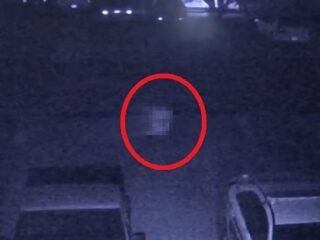 “手足のない”白い幽霊が駐車場をスキップ！ 「いわくつき物件」の監視カメラが捉えたガチ恐怖映像に全米戦慄！