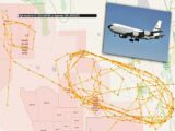 エリア51上空で9月20日に「謎の航空機」が異常飛行していたことが発覚! 4時間ぐるぐる回って… 航路判明、米軍製UFOに給油か!?