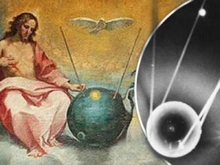 1595年の宗教画に「スプートニク」が描かれていた？研究者「画家が宇宙人から啓示受けた」