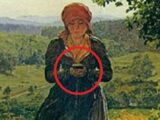 【ガチ】150年前の名画に「歩きスマホの少女」がハッキリ描かれていた! iPhone Xと完全一致、スマホはタイムトラベル製品だった!