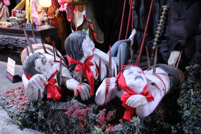 西成のサウナよりヤバイ!?  台湾の奇寺「金剛宮」に行ってみた! 死んだ男の目から手、のこぎりで足を切断も…!の画像15