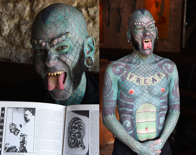 クレイジージャーニーで大反響！ スプリットタンの発案者でトランスフォーメーションの先駆者…トカゲになりたいリザードマンに直撃取材！【ケロッピー前田】の画像2