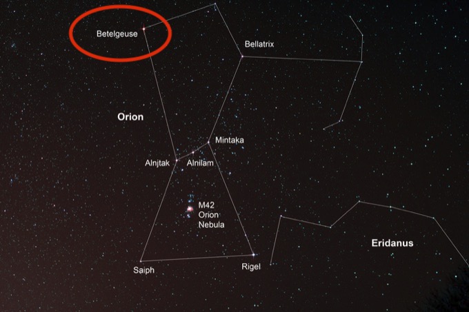 ベテルギウスが本当にもうすぐ超新星爆発？→人類滅亡か！「光が暗い…」天文界が騒然、急速な減光確認される！の画像1