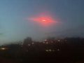 「太陽より赤いUFO」が地底から出現→大気圏を一気に突破！ 本当に真っ赤っか、撮影者驚愕！