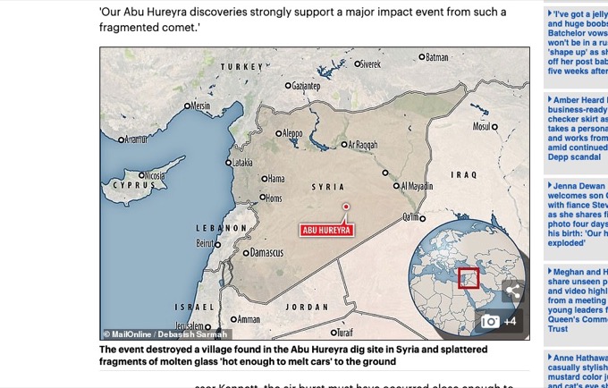 1万2800年前にシリア上空で隕石爆発「一瞬で村が消滅した」事実が判明！ 1分以内に… 壮絶すぎる最期の瞬間とは!?の画像3