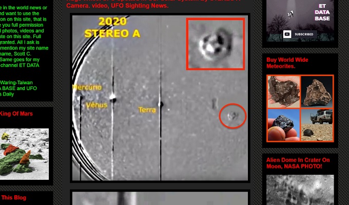 NASA衛星映像に超巨大「車輪型UFO」がくっきり! 旧約聖書「エゼキエルの車輪」か、研究者も公認!の画像2