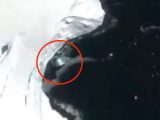 グーグルアースで「南極大陸に停泊しているUFO」が発見される!「完全に金属で円盤」 ナチス製の可能性も?