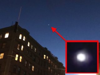 【衝撃映像】ロックダウン中のNYに「ストーキングUFO」出現！ 社会的距離の監視か、追いかけられた女性は恐怖のあまり…!!