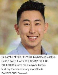 給付金詐欺「タナカ・ザクオと名乗る自称日本人」に気をつけろ! SNSに出没、ZACKUO TANAKAの正体とは?の画像2