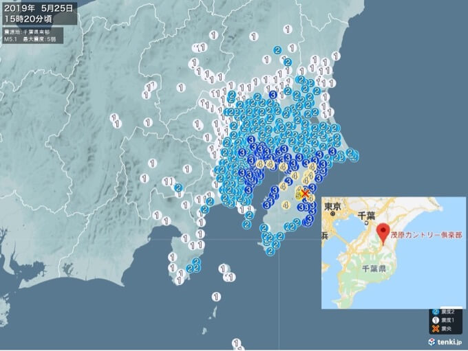 【緊急・地震予言】5月中に千葉沖を震源とするM8クラスの巨大地震発生か!? 1年前に時空が日本人に警告、数字の5に要注意!の画像2