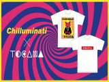 TOCANAが秘密結社「チルミナティ」と完全コラボした超ブリブリなTシャツ爆誕!! 2020年夏のトレンドはイルミナティではなくチルミナティ!