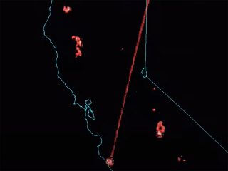 HAARPの次にやばいエネルギー兵器「DEW」が山火事を引き起こしている証拠映像が流出！ レーダーに光線がはっきり