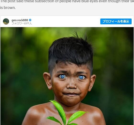 輝く青い目を持つインドネシア「ブトン族」の人々が神秘的すぎる！ 一度見たら忘れられない「ワールデンブルグ症候群」の真実！の画像4