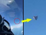 【緊急速報】米国防総省の新たな「最高機密UFO画像」が流出! 異様な三角型は「気球じゃない」… パイロットや現役職員も証言