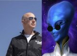 帰還したジェフ・ベゾスは宇宙でエイリアンと入れ替わった!? 「声が変化」「4人全員レプティリアン化」陰謀論勃発!