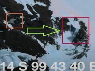 南極にある“地底世界への入口”がグーグルアースで激撮される！ 座標アリ「氷の下に何が…」錯綜する真実