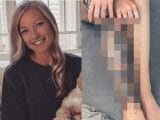 美女が脚に彫った“史上最凶のタトゥー”とは!? ここまでヤバいタトゥーを入れた理由も=豪