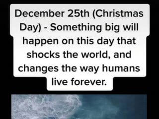 「今年のクリスマスに大事件」2485年から来たタイムトラベラーが警告!! 人類史激変、20日に前兆現象も