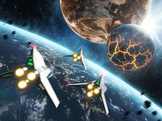 地球衝突コースの小惑星が突然消失 → 再出現したら軌道を変えていた！ 宇宙人の援護か、天文学者も戦慄