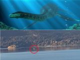アルゼンチンのUMA「ナウエリート」激撮成功か! 謎の存在が湖を駆ける異様な光景