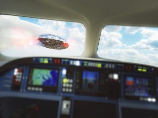 空港上空にUFO出現、飛行機の着陸を阻む航空重大インシデント発生！ 当局が緊急声明発表＝英